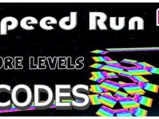 Speed Run 4 Codes Roblox