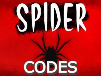 Spider Codes Roblox