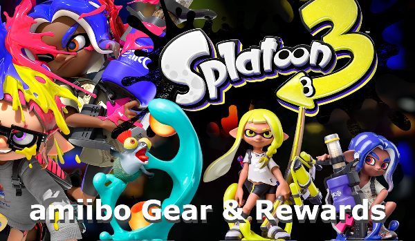 Splatoon 3 amiibo Gear & Rewards