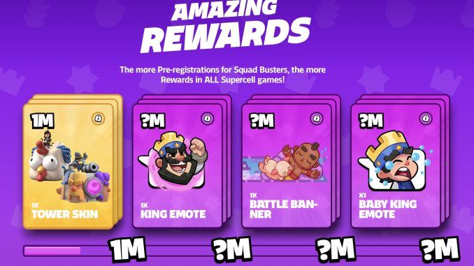 Squad Busters Pre-Registration Rewards