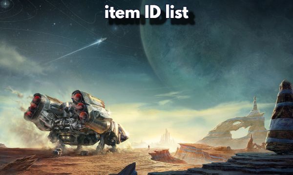 Starfield item ID list Guide Skill Weapon Spacesuit & more