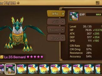 Summoners War Bernard Runes