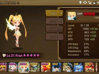 Summoners War Fran Runes