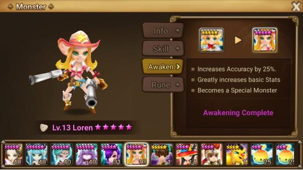 Summoners War Loren Runes