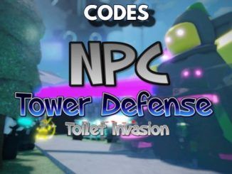 TOILET NPC Tower Defense Codes Roblox