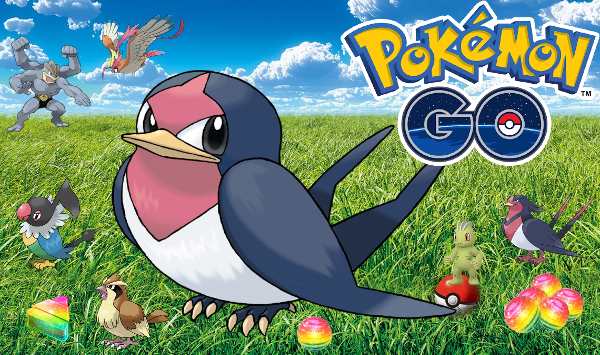 Taillow Weakness Pokemon Go