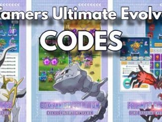 Tamers Ultimate Evolve Codes