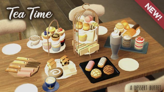 Tea Time Dessert Buffet Codes