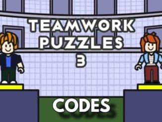 Teamwork Puzzles 3 Codes Roblox