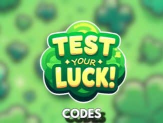 Test Your Luck Codes Roblox