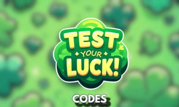 Test Your Luck Codes Roblox