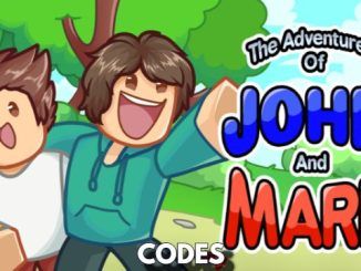 The Adventures of John and Mark Codes Roblox