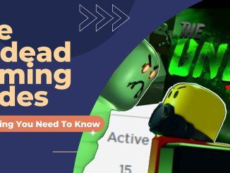 The Undead Coming Codes