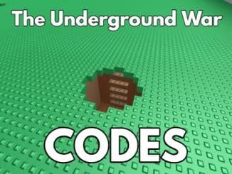 The Underground War Codes Roblox