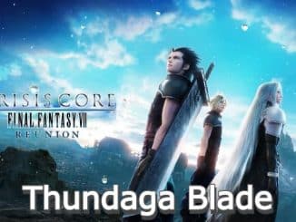 Thundaga Blade Materia Crisis Core Final Fantasy VII
