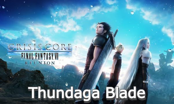 Thundaga Blade Materia Crisis Core Final Fantasy VII