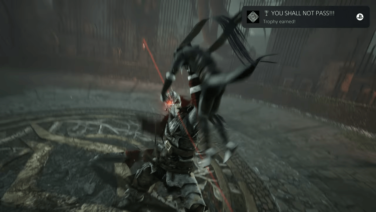 Thymesia: You shall not pass Achievement Trophy