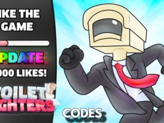Toilet Fighters Codes Roblox