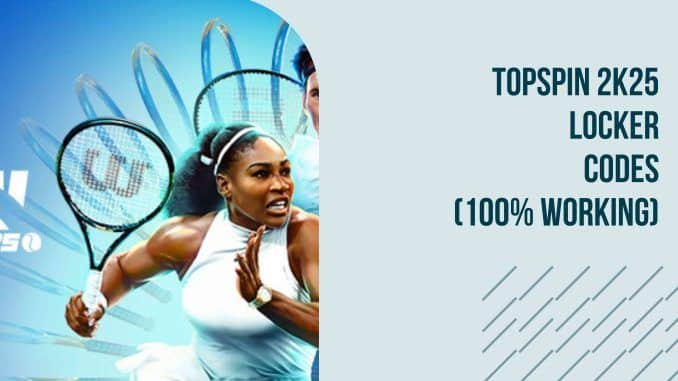 TopSpin 2K25 Locker