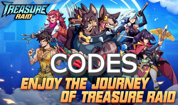 Treasure Raid Fantasy Gift Codes Mobile Game Action CDKey Code