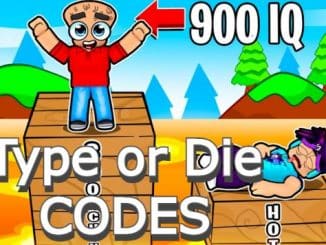 Type or Die Codes Roblox