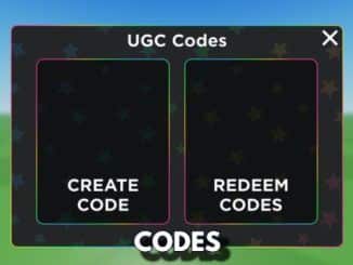 UGC Limited Codes Codes Roblox
