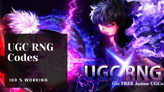 UGC RNG Codes