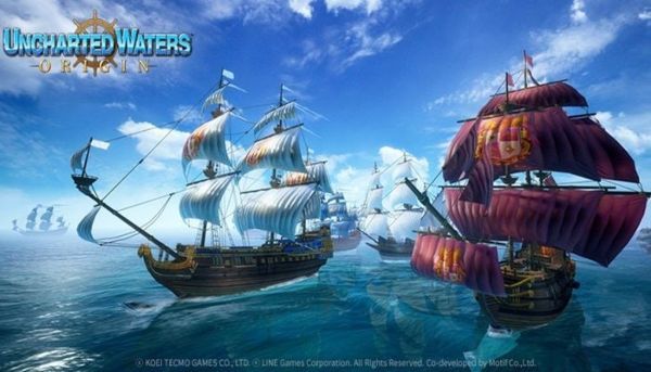 Uncharted Waters Origin Map