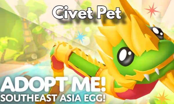Unlock the Banded Palm Civet Pet in Adopt Me! on Roblox