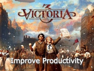 Victoria 3 Improve Productivity How to increase