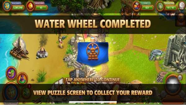 Virtual Villagers Origins 2 Water Wheel