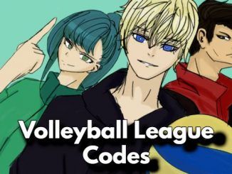 Volleyball League Codes Roblox