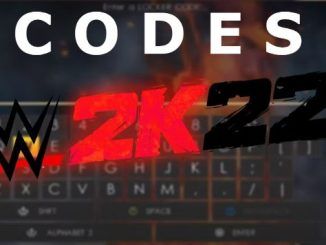 WWE 2K22 Locker Codes