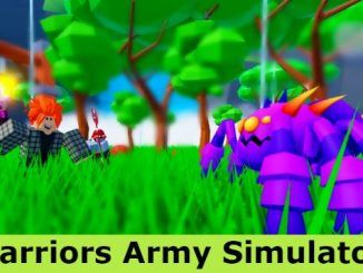Warriors Army Simulator Codes Roblox