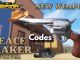 Weaponry Codes Roblox