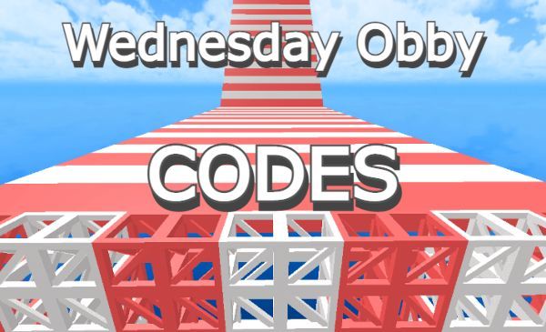 Wednesday Obby Codes Roblox