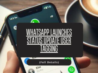 WhatsApp Launches Status Update User Tagging