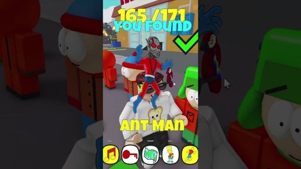 Where is Ant Man in Find the Simpsons