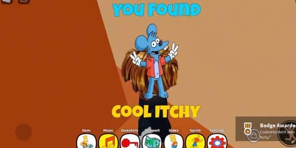 Where is Cool Itchy in Find the Simpsons