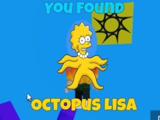 Where is Octopus Lisa in Find the Simpsons