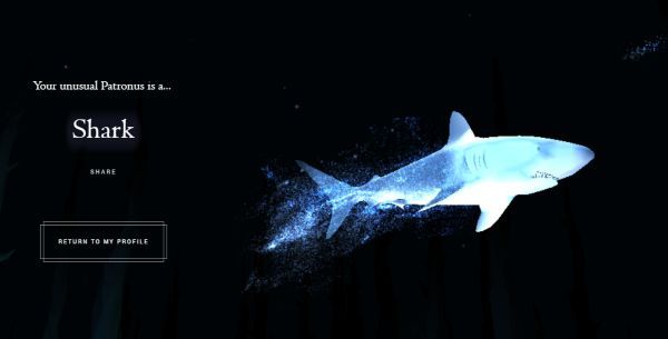 Wizarding World Patronus Shark Answers