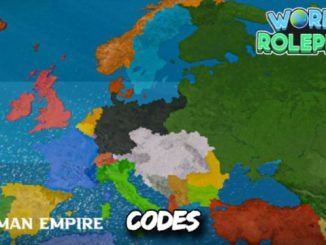 World Roleplay Codes Roblox