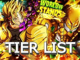 World of Stands Tier List Best Stands To Use