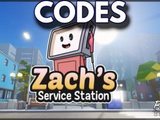 Zachs Service Station Codes Roblox
