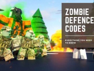 Zombie Defence Codes