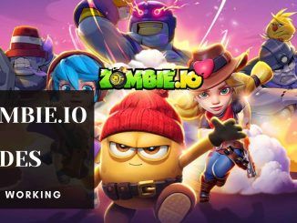 Zombie.io codes