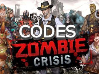 Zombies Crisis Codes Survival RPG Codes