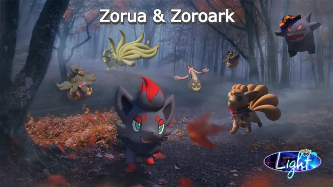 Zorua & Zoroark in Pokemon GO