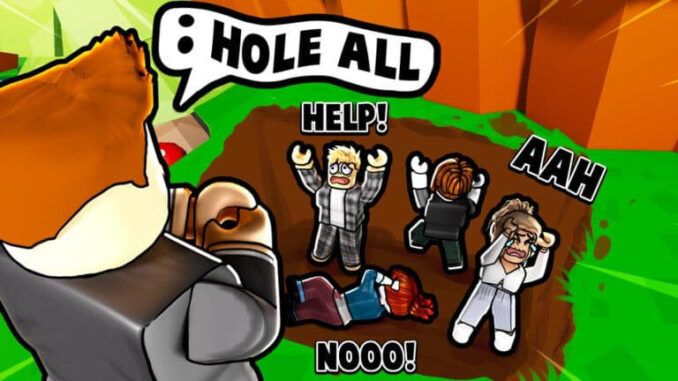A Pro Sea characters in hole