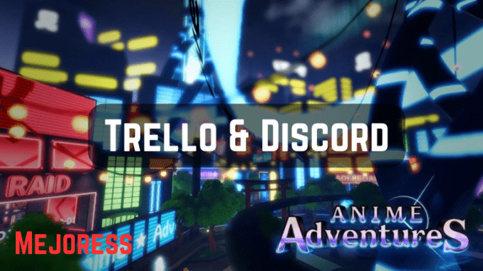 Anime Defenders Discord & Trello